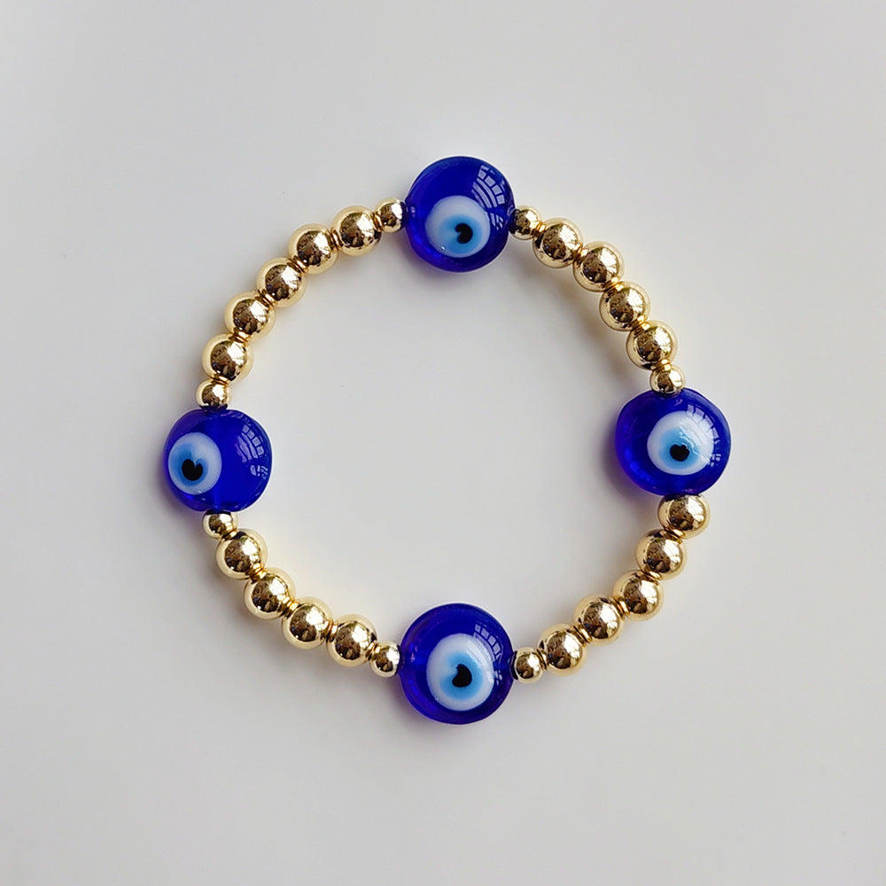 Wholesale Devil's Eye Glass Bracelet
